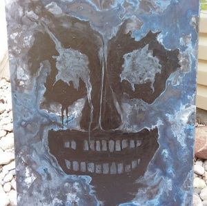 Painting... Blue Demon